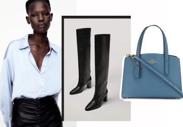 3 ways to style black boots