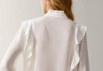Three ways to style a white shirt