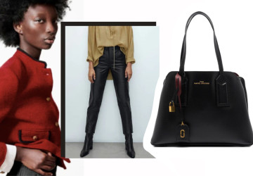 One piece three ways: how to style leather trousers